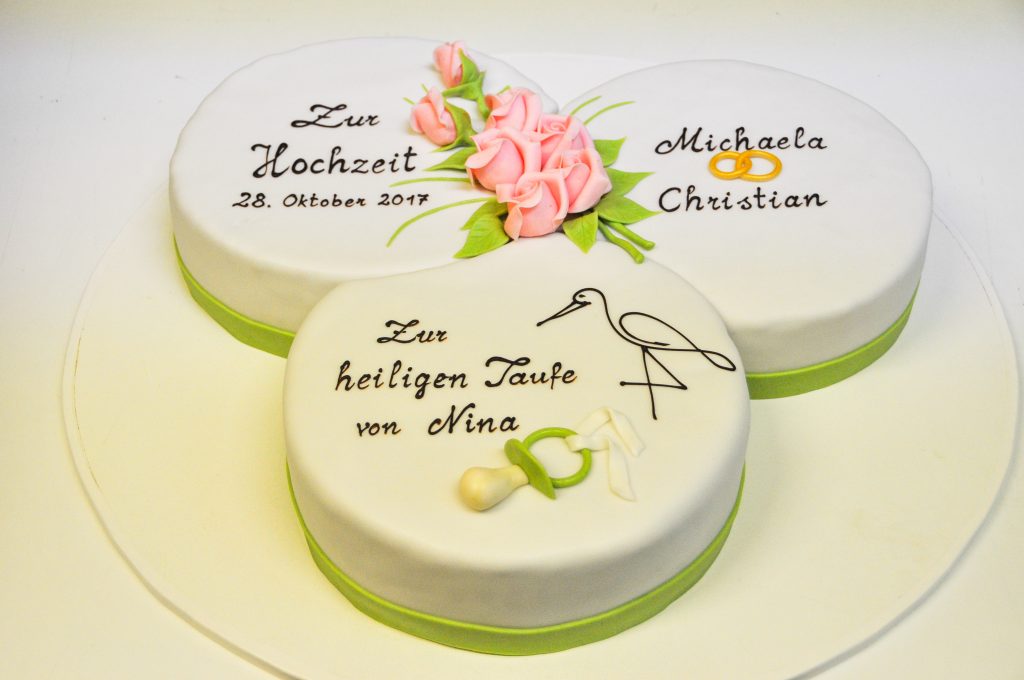 Hochzeits-& Tauftorte